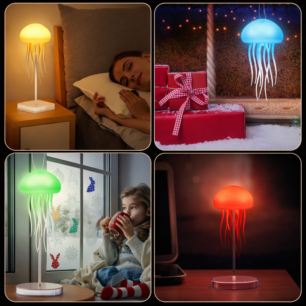 Bionic Jellyfish Lamp with Remote Control