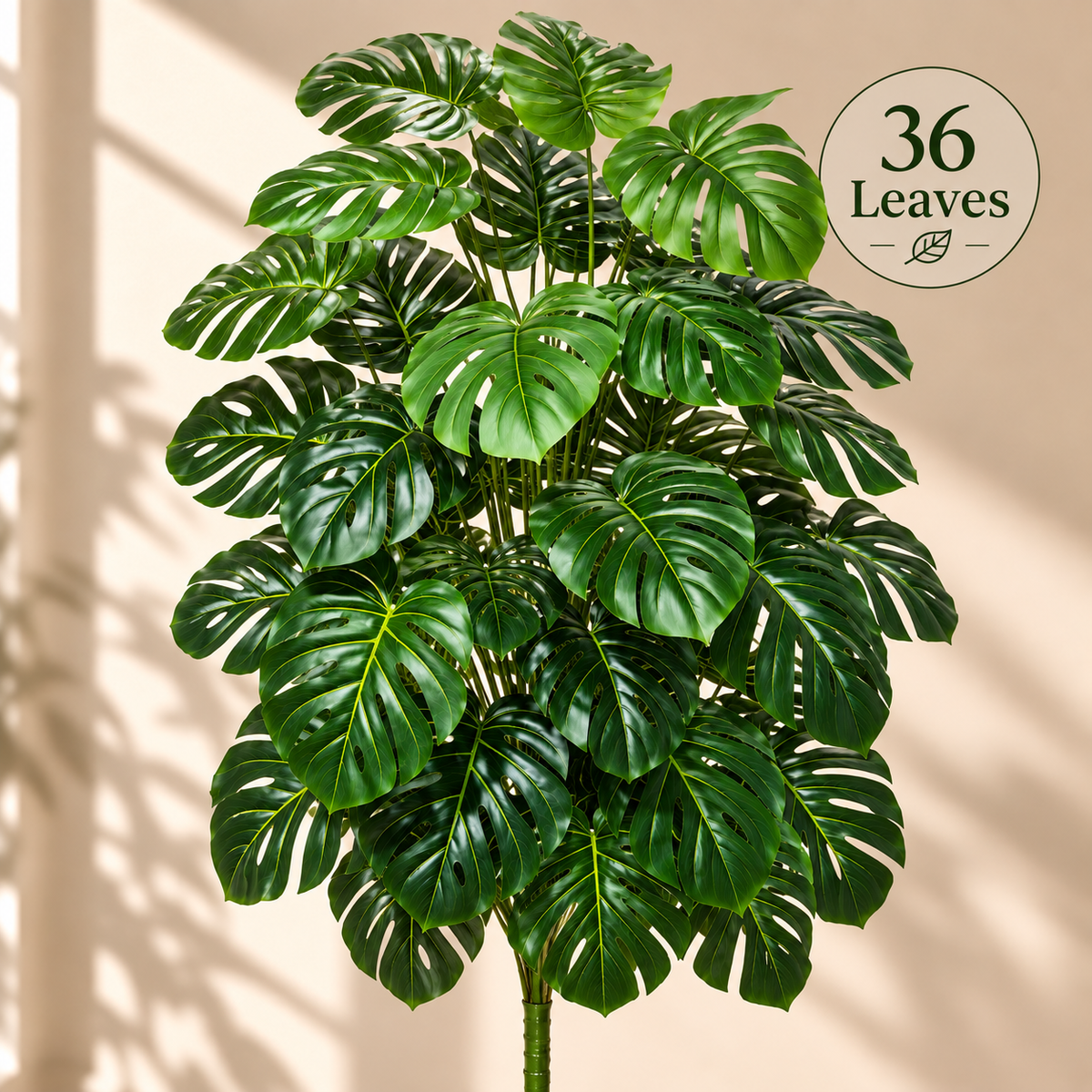 Lifelike Artificial Monstera Plant
