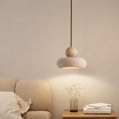 Vintage Agate Pendant Light