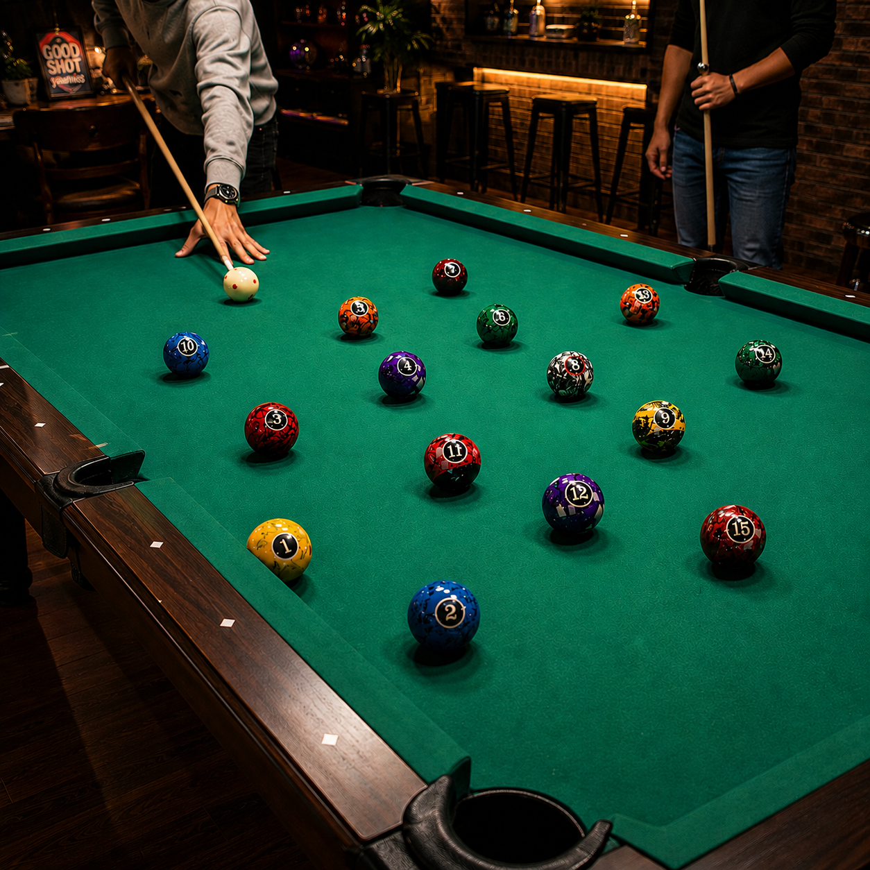 Professional Resin Billiard Balls Set
