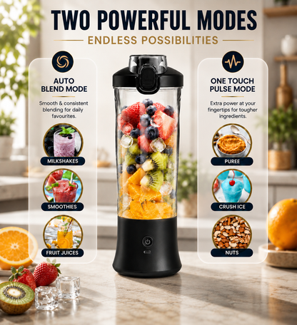 Portable Electric Smoothie Blender