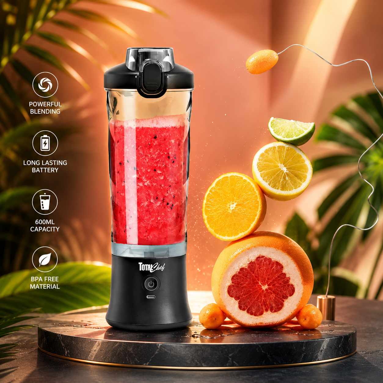 Portable Electric Smoothie Blender