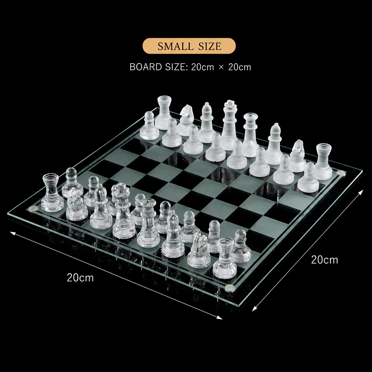 Luxury Decorative Crystal Chess Set