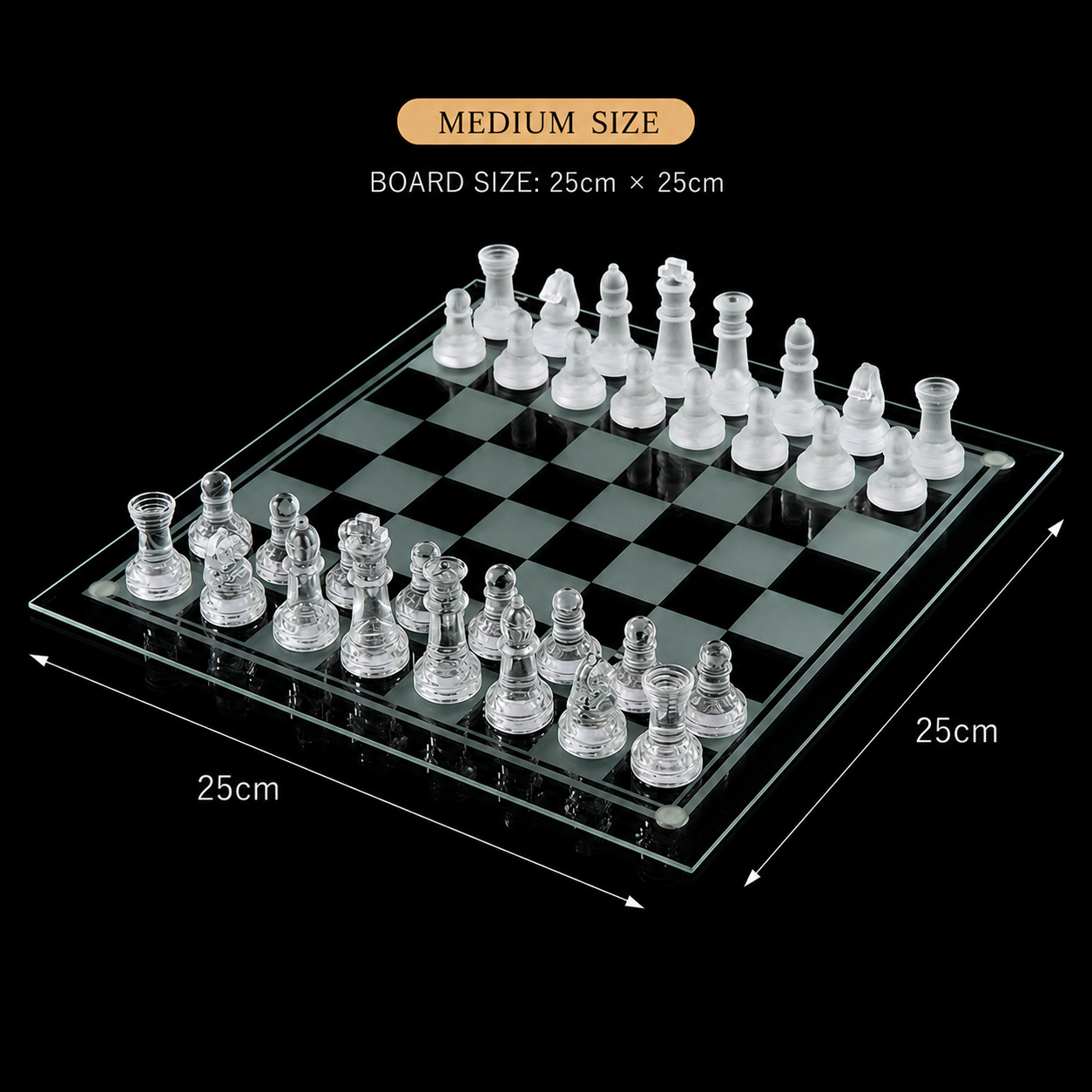 Luxury Decorative Crystal Chess Set
