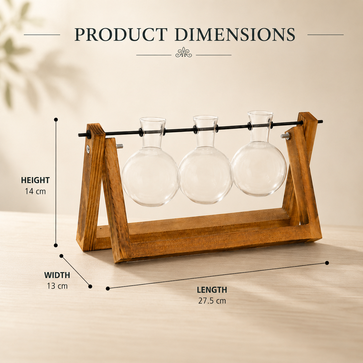 Elegant Plant Propagation Display Station