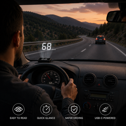 GPS Head Up Display Speedometer