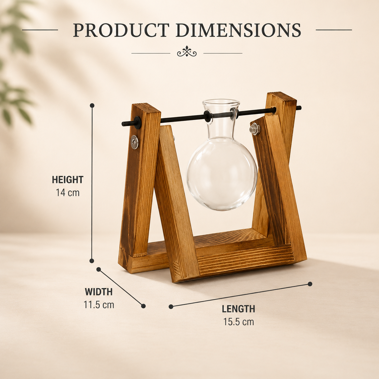Elegant Plant Propagation Display Station