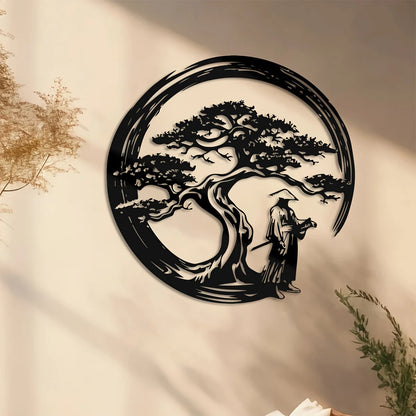 Japanese Bonsai Wall Art