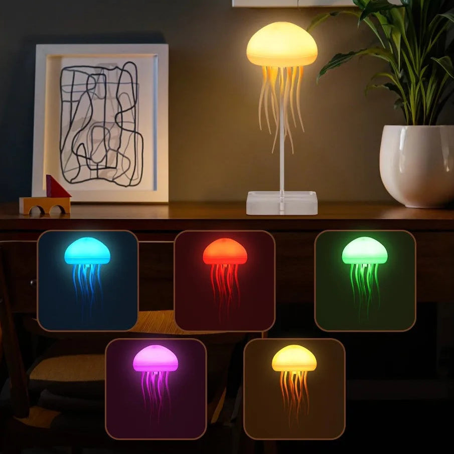 Bionic Jellyfish Lamp with Voice Control