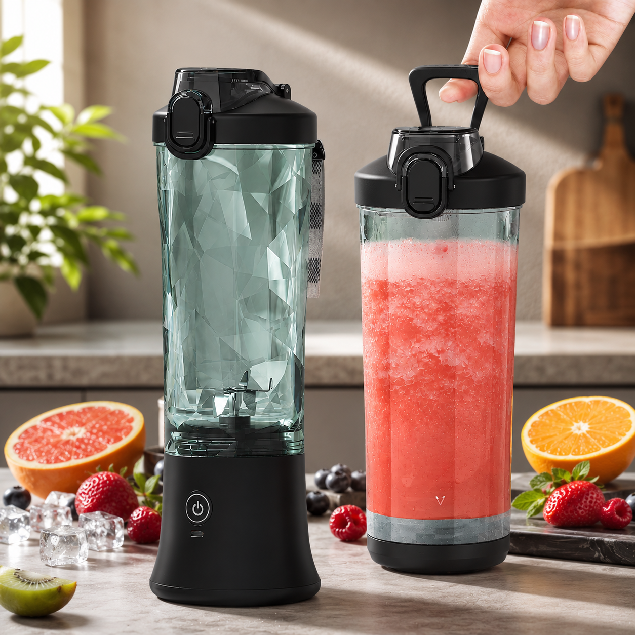 Portable Electric Smoothie Blender