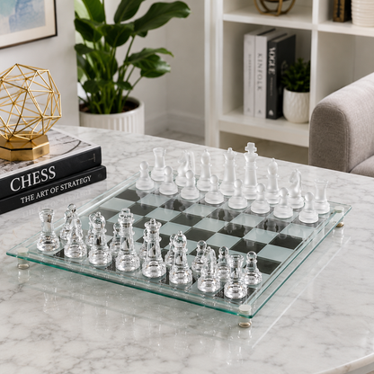 Luxury Decorative Crystal Chess Set