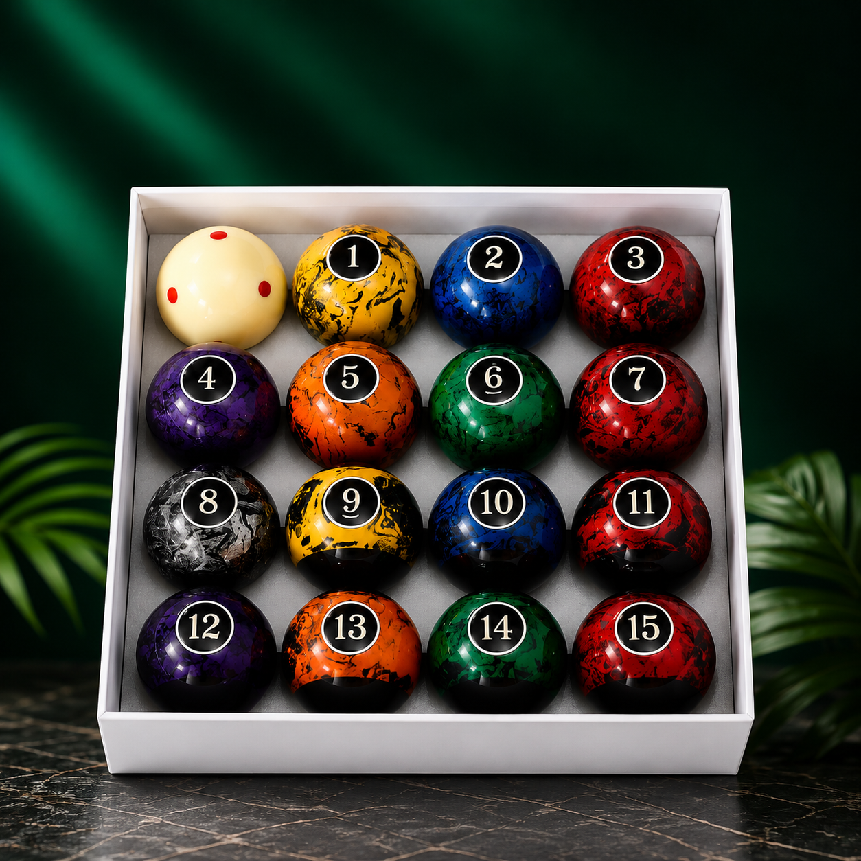 Professional Resin Billiard Balls Set