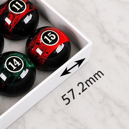 Professional Resin Billiard Balls Set